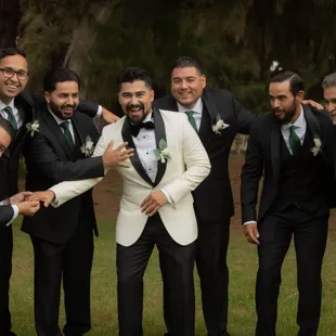 Groom and his Men