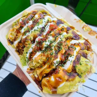 Loaded Nachos with Jackfruit 10/10