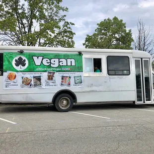 Black Leaf Vegan food truck