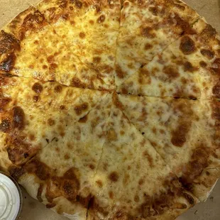 Medium cheese pizza