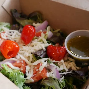 a salad in a box