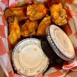 Calabrian Buffalo wings