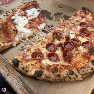 pizza, food