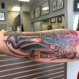 Latest tattoo from Matt Gibson