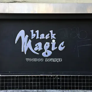 graffiti on the side of a building