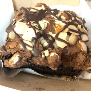 Rocky Road "Breakfast" Cake