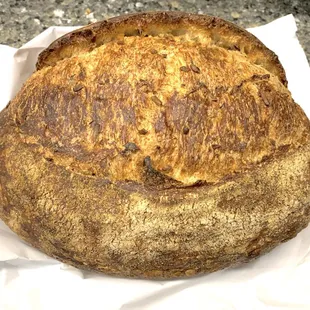 Loaf of the Cheddar Chive bread