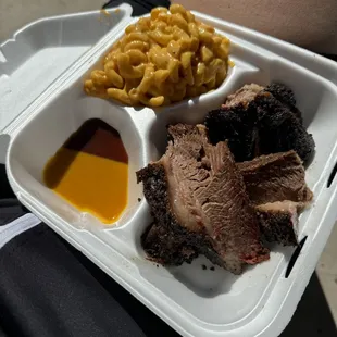 Brisket and mac&amp;cheese