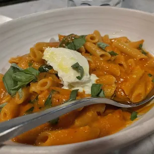 GF penne delicious. Portion should be bigger for those ridonc prices. And they don't serve fries...