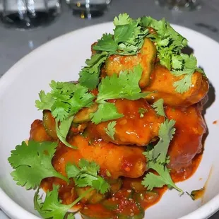 Spicy Korean Chicken Wings