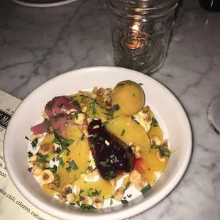 Roasted Baby Beet Salad