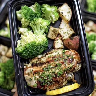 Meal Prep Balsamic Herb Chicken.