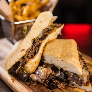 Miami RIbeye Cheesesteak Sandwich!