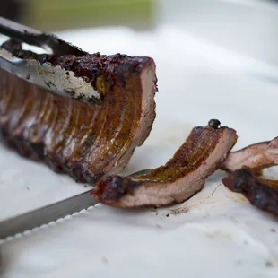 bbq ribs, ribs, food