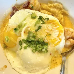 Brunch shrimp &amp; grits