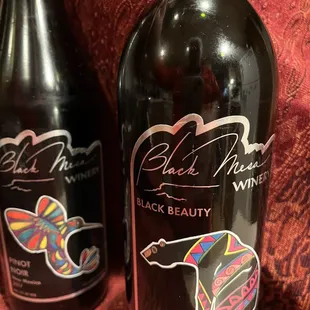 two bottles of black beauty