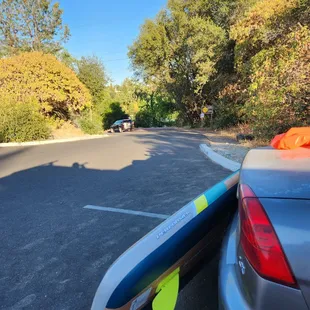 Nice part about showing up at the end of the day = front row parking. Especially at 96°F. 6-30-2024