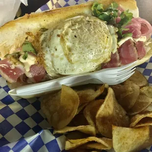 Ahi Tuna Sandwich
