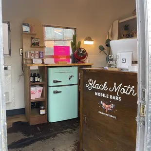 Inside where you order