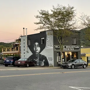 Gorgeous mural &amp; a great deck.