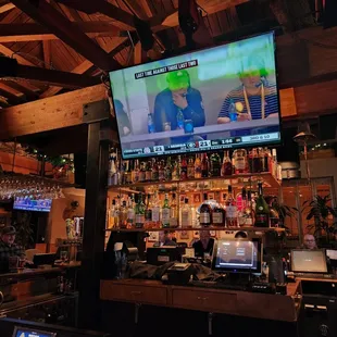 Bar area