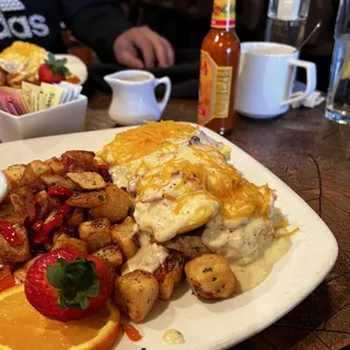 Poor Man's Breakfast Eggs Benedict