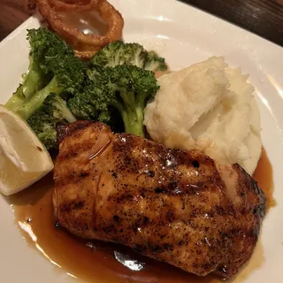 Bourbon Glazed Salmon