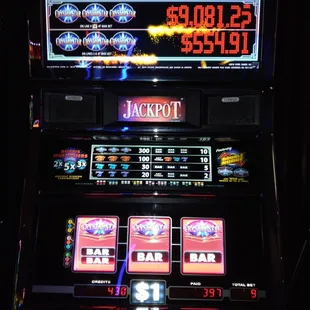 Just under a handpay(it nudged down two more times at the reset value) in the high limit room at Black Oak Casino August 2023