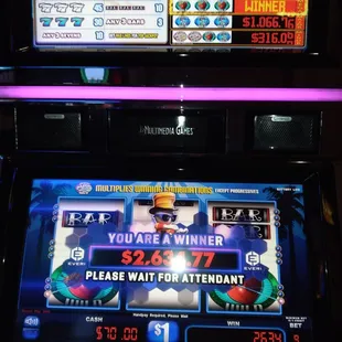 4 hand pay jackpots today at BOC. October 2024