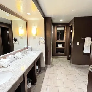 Spa suite bathroom