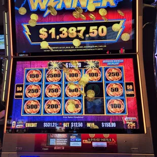 $1,387 hit. 3rd spin. August 30, 2022