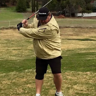Great swing!