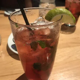 Blood Orange Berry Mojito