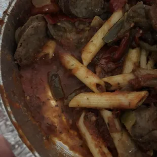 Sausage Italian Sausage &amp; Pepper Pasta