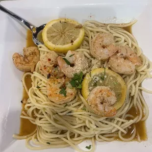 Shrimp scampi