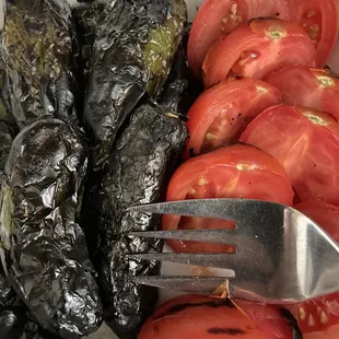 Spicy slap in the face roasted jalapeño &amp; tomato