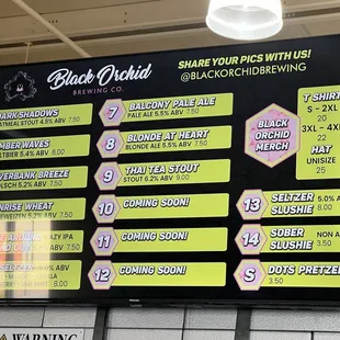 Enjoying a Dark Shadows stout and Sunrise wheat beers