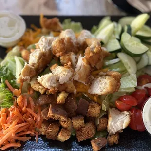 My salad was fresh
