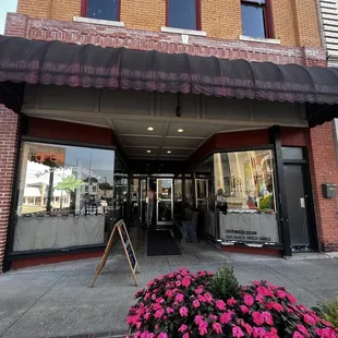The front door