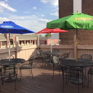 Outdoor dining!