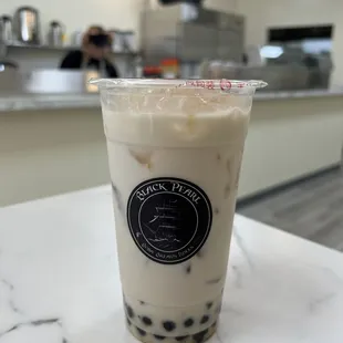 Traditional Milk Tea w/ boba