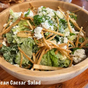 Mexican Cesar Salad. Mmm