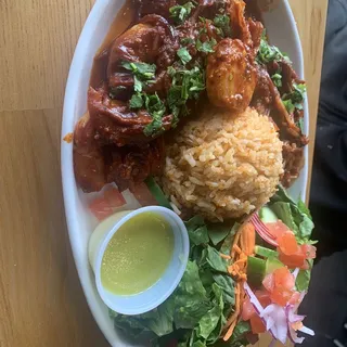 Camarones a La Diabla