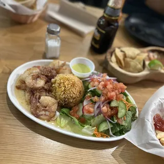 Camarones Al Mojo De Ajo