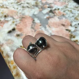 Double-stacked. So cool!