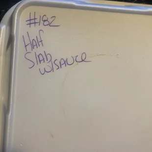 Clearly says sauce