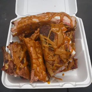 SMOKED PORK RIBS