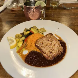 Pecan Crusted Mahi