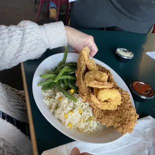 Southern Fried Flounder