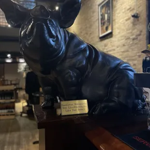 Pig statue